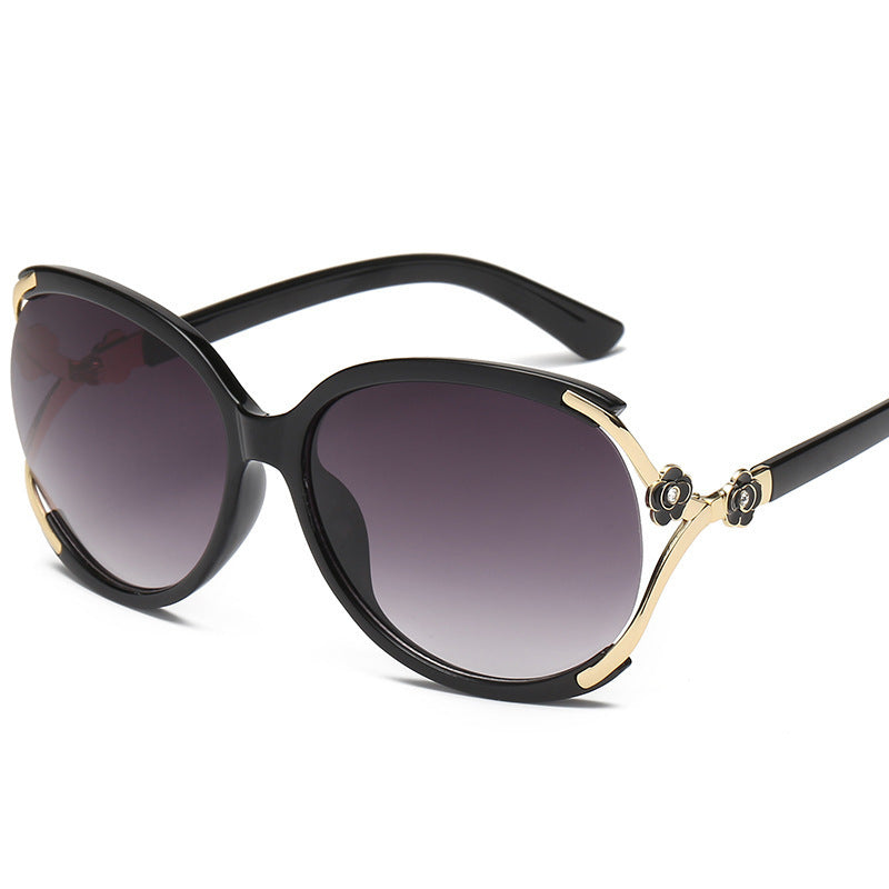 Gafas de sol de PC de gran cuadro de diamante pequeño y pequeño de diamante de diamante de diamante pequeño